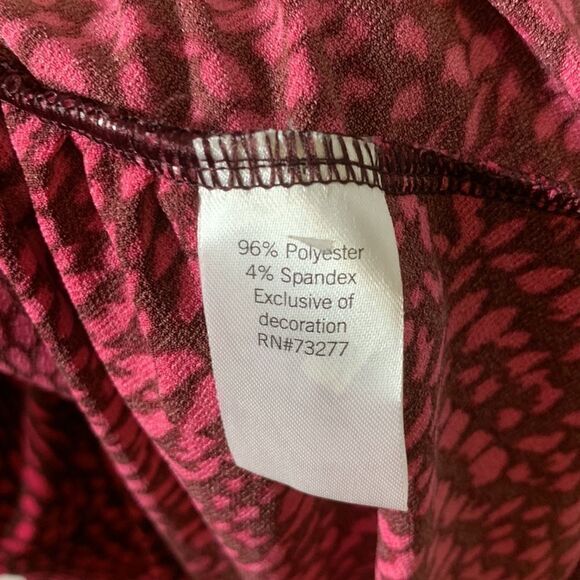 Apt 9 Size 2X wrap long sleeve top NWT - Picture 5 of 9